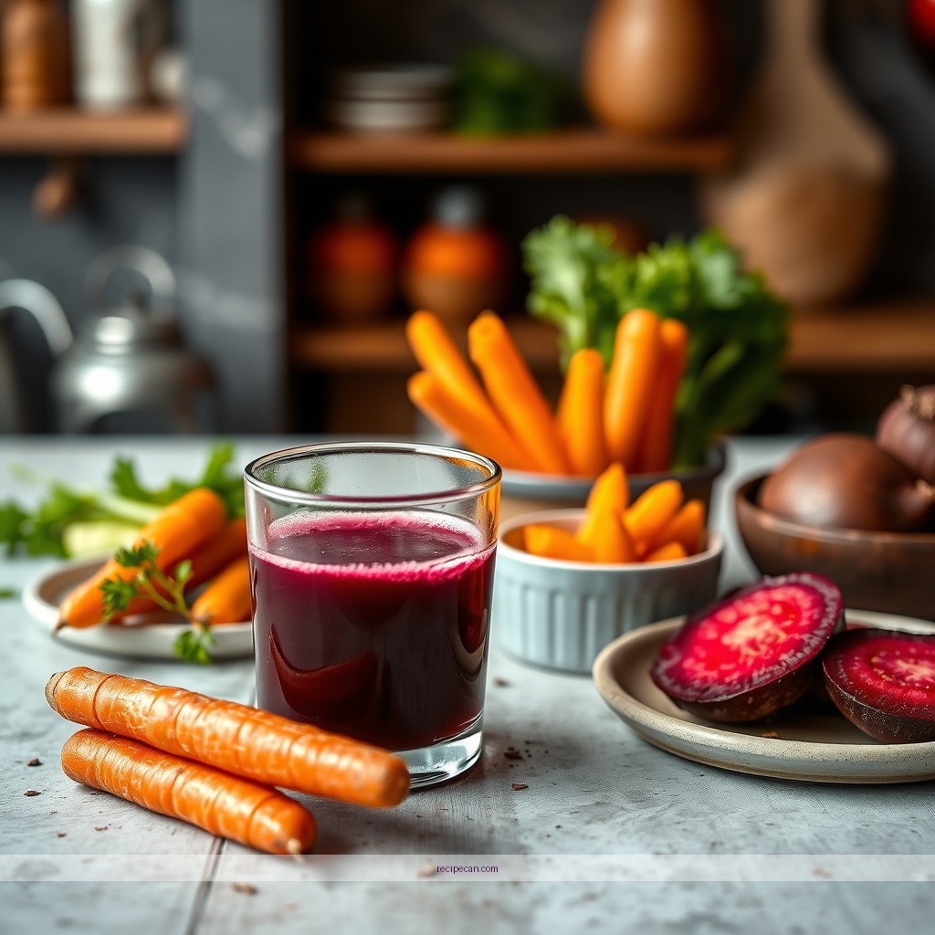 Recipe - carrot beet juice recipe