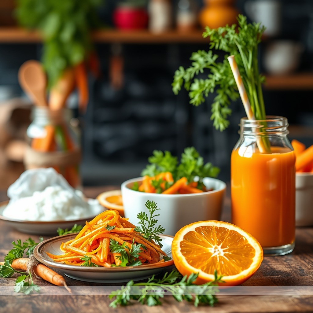 Recipe - carrot orange juice recipe