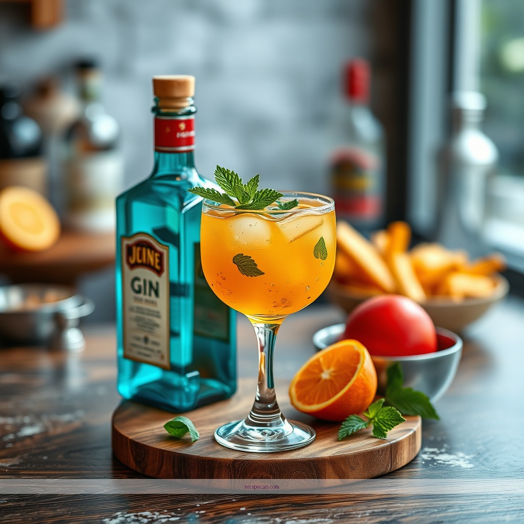 Recipe - gin and juice drink recipe