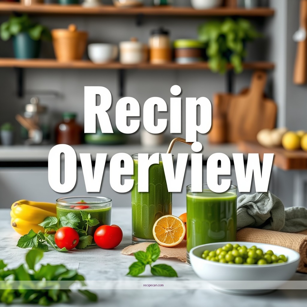 Recipe - healthy green juice recipes