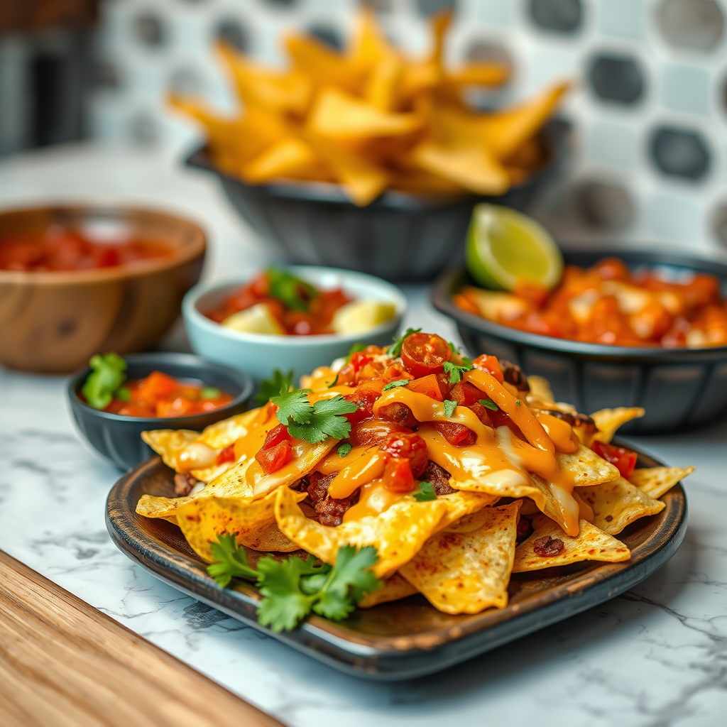 Recipe - easy nachos and cheese recipe