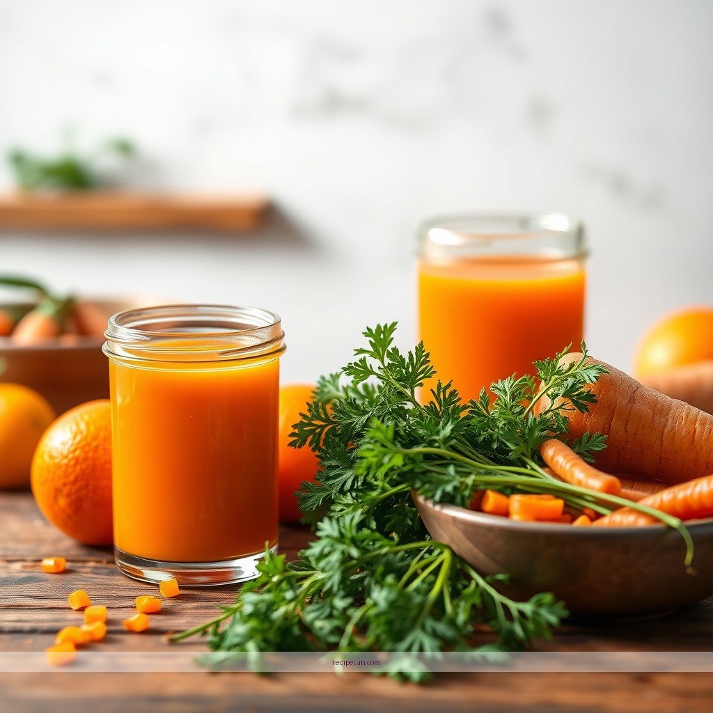 Recipe - orange carrot juice recipe
