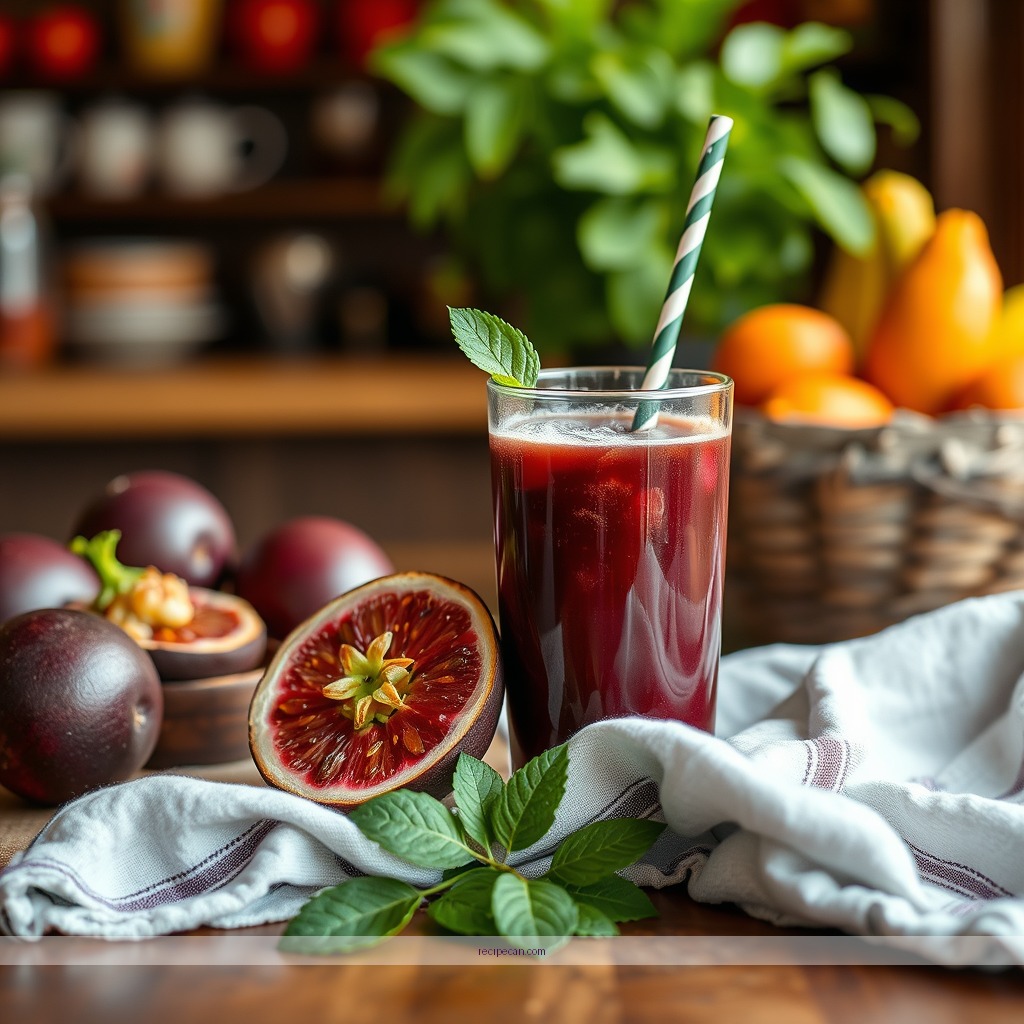 Recipe - passion juice recipe
