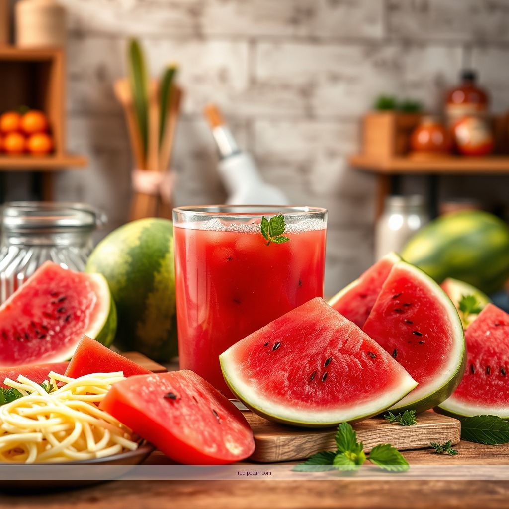 Recipe - watermelon juicing recipes
