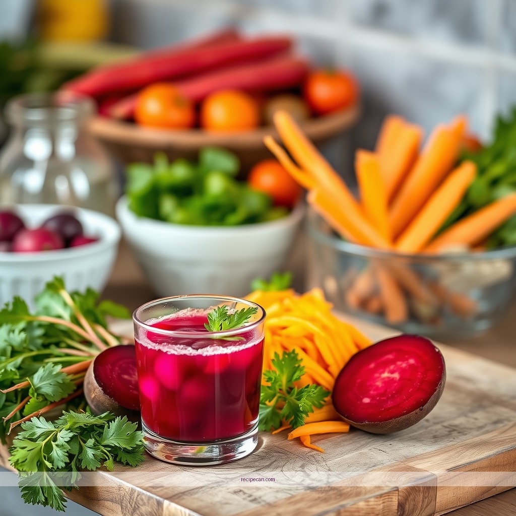 Recipe - carrot beetroot juice recipe