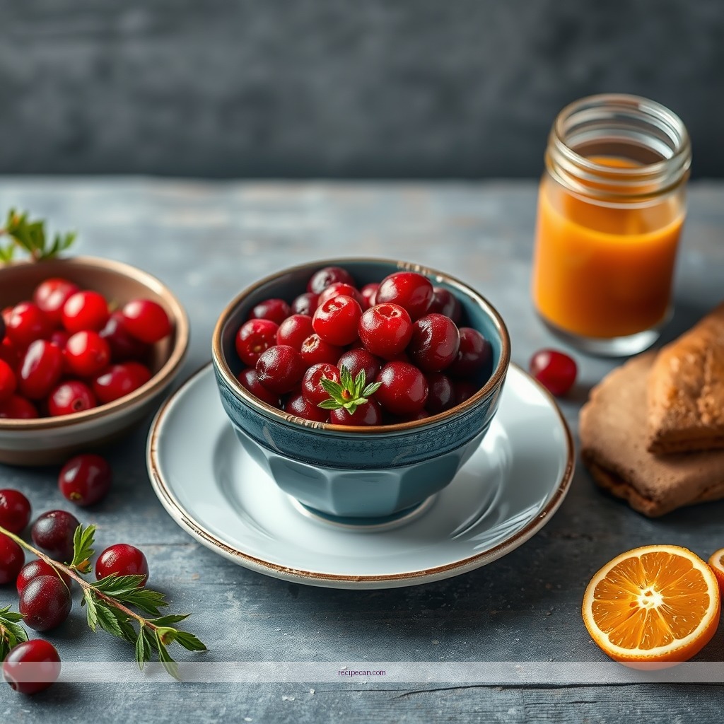 Recipe - cranberry recipe with orange juice