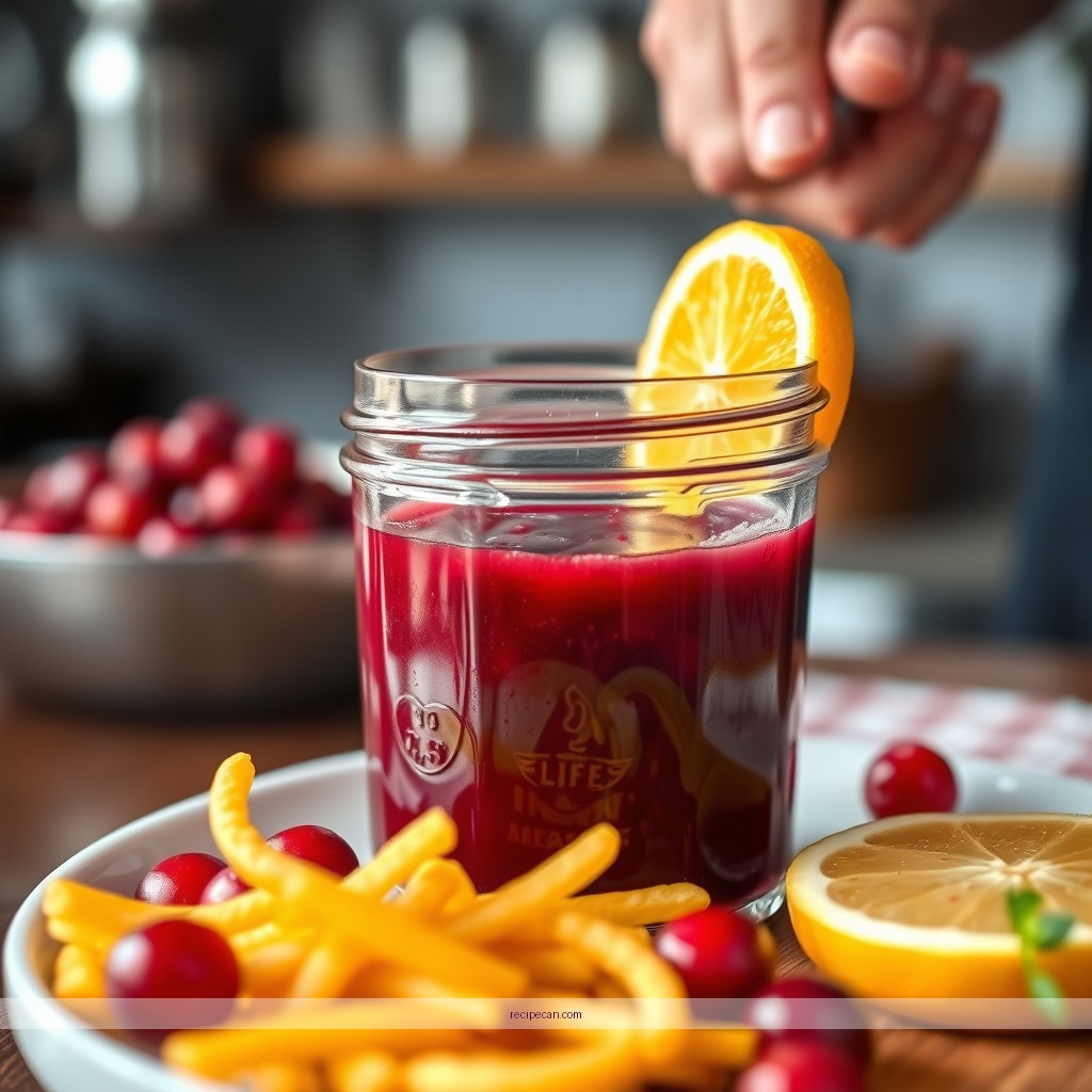 Recipe - cranberry sauce recipe orange juice