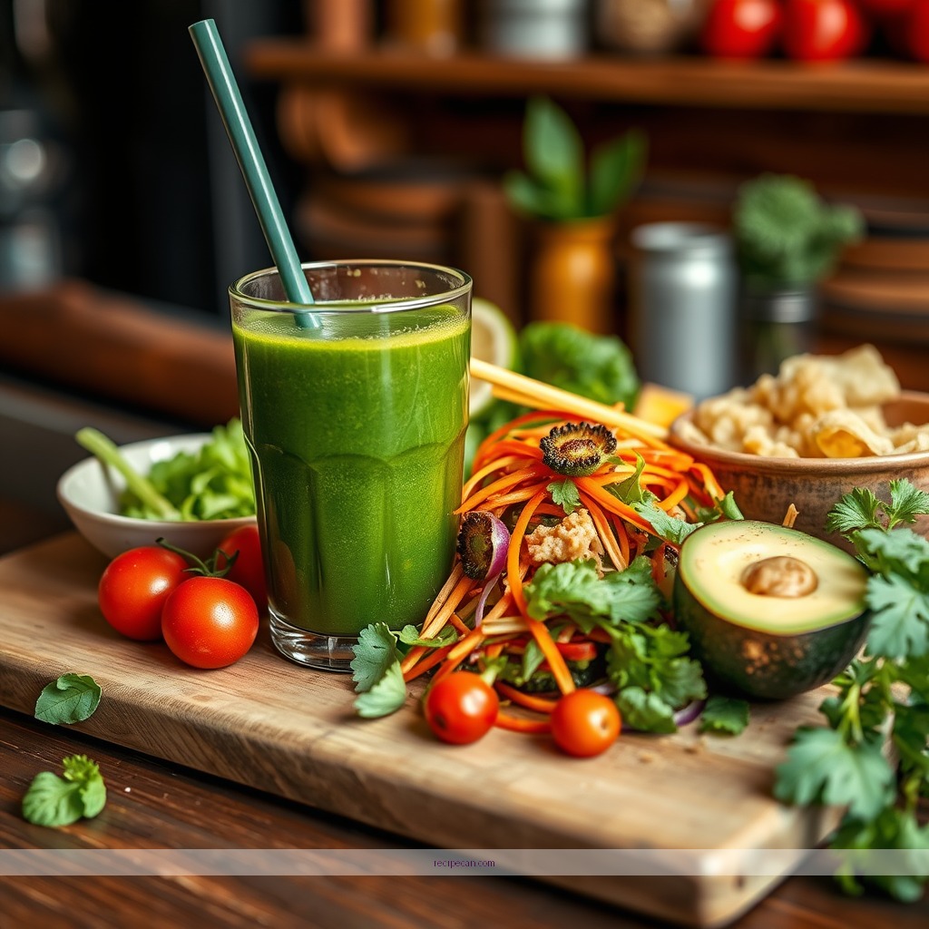 Recipe - detox green juice recipe
