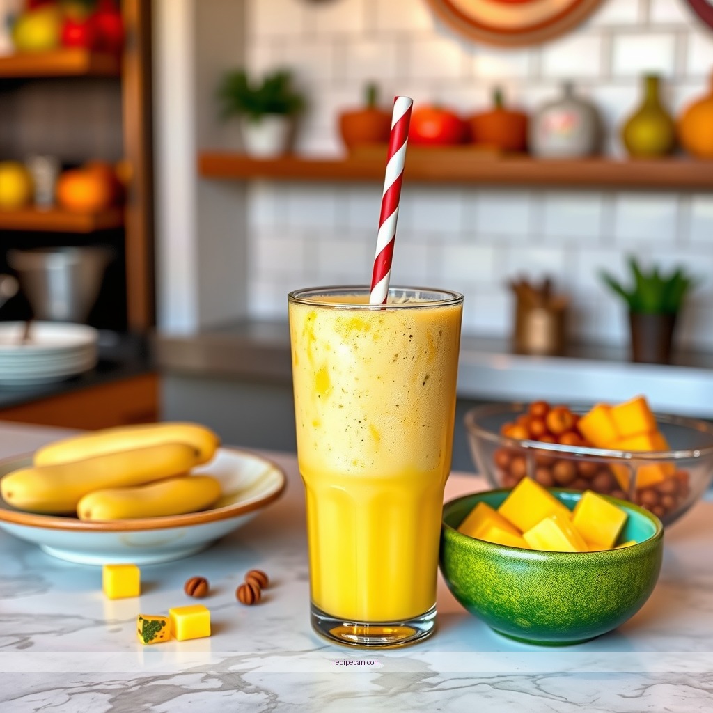 Recipe - jamba juice mango go go recipe