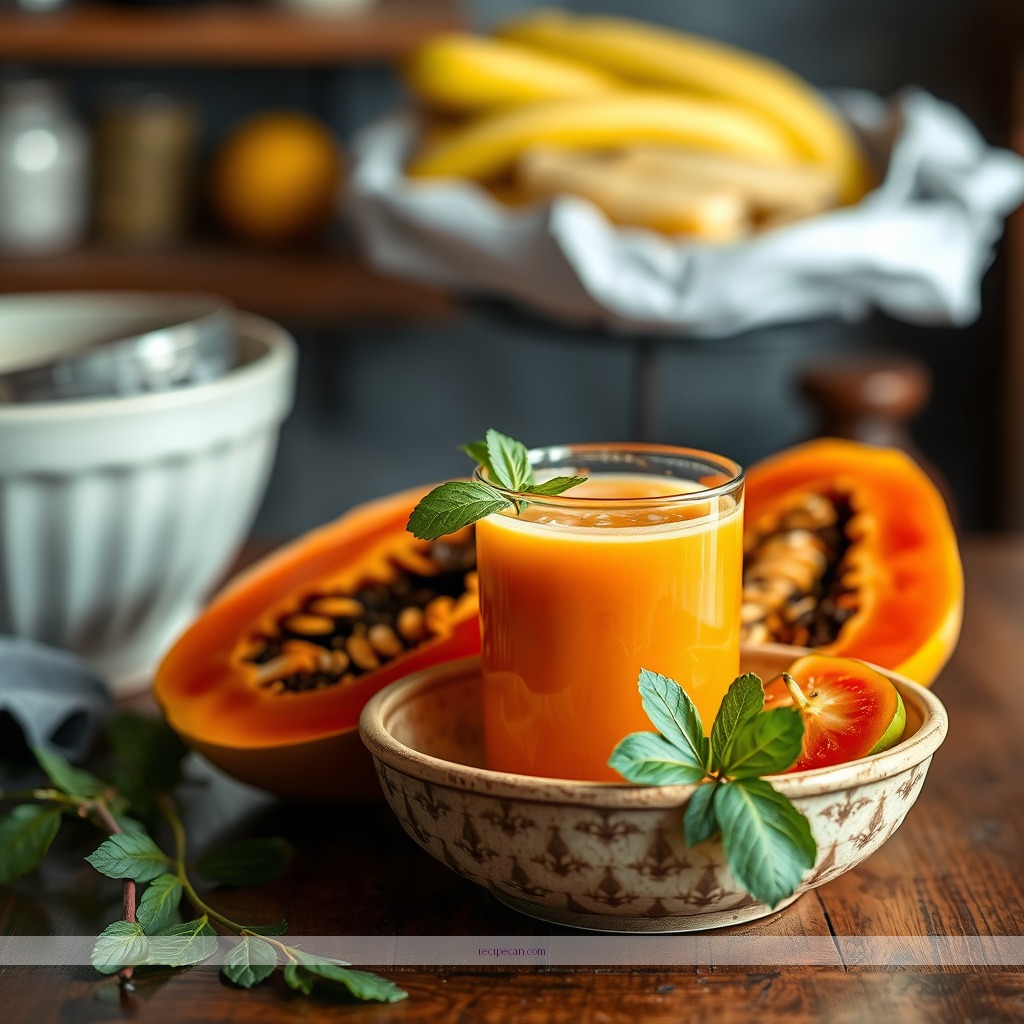 Recipe - juice papaya recipe