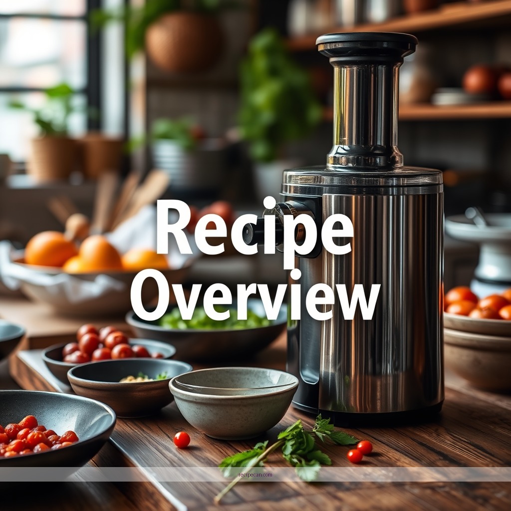 Recipe - juicer recipe