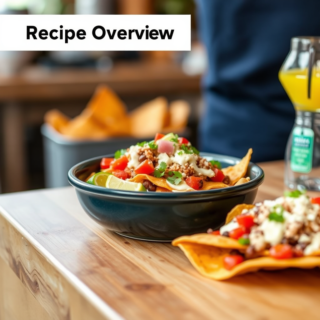Recipe - oven baked nachos recipe