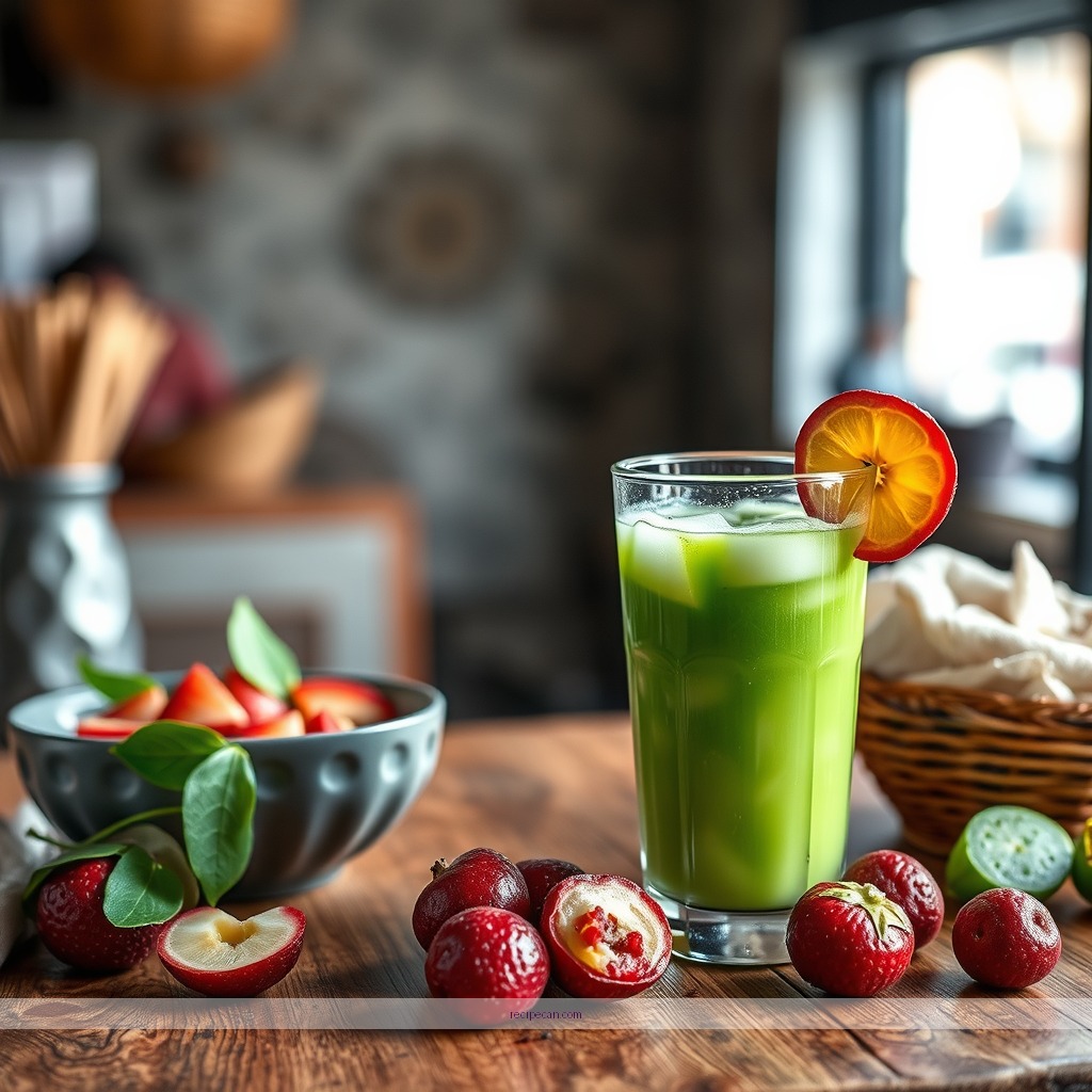 Recipe - litchi juice recipe