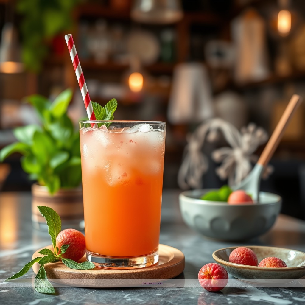 Recipe - lychee juice recipe