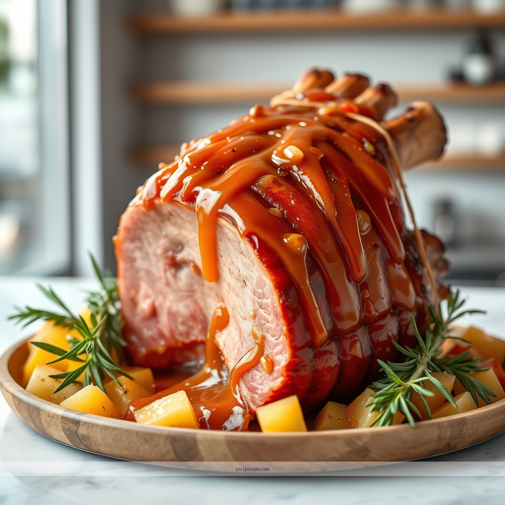 Recipe - pineapple juice ham glaze recipe