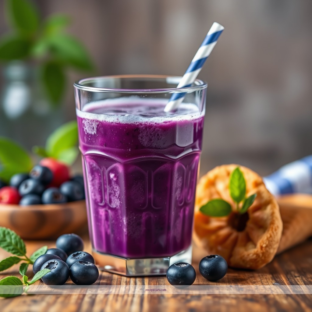 Recipe - recipe blueberry juice