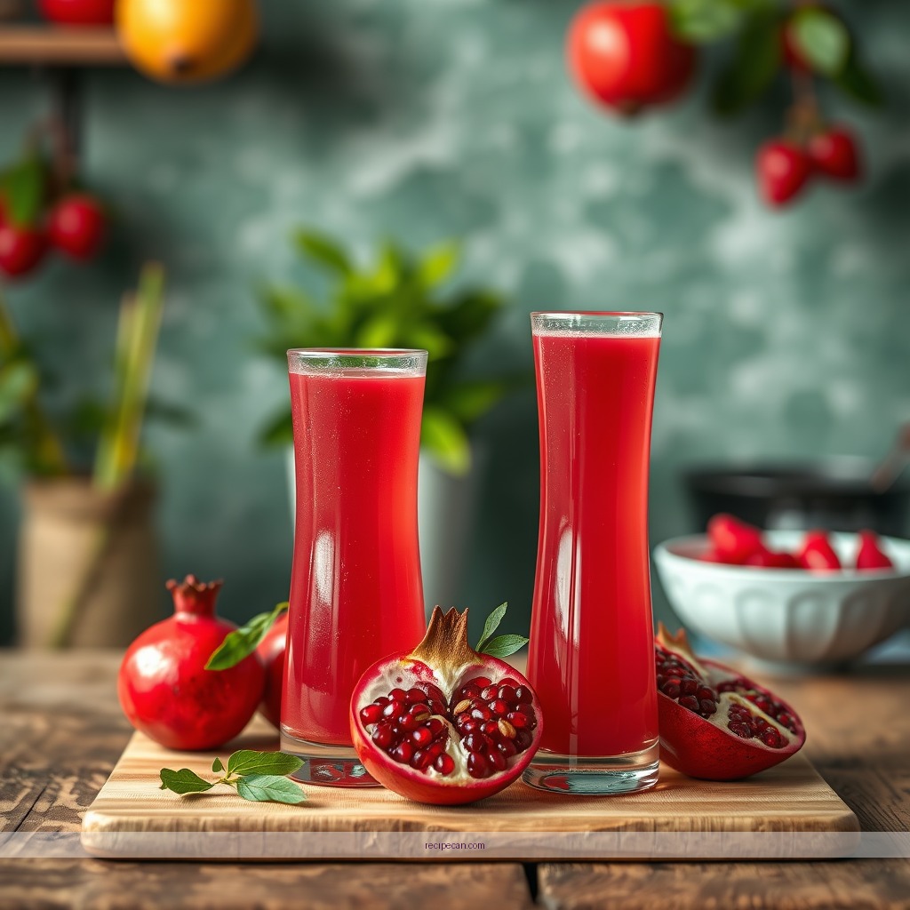 Recipe - recipes for pomegranate juice