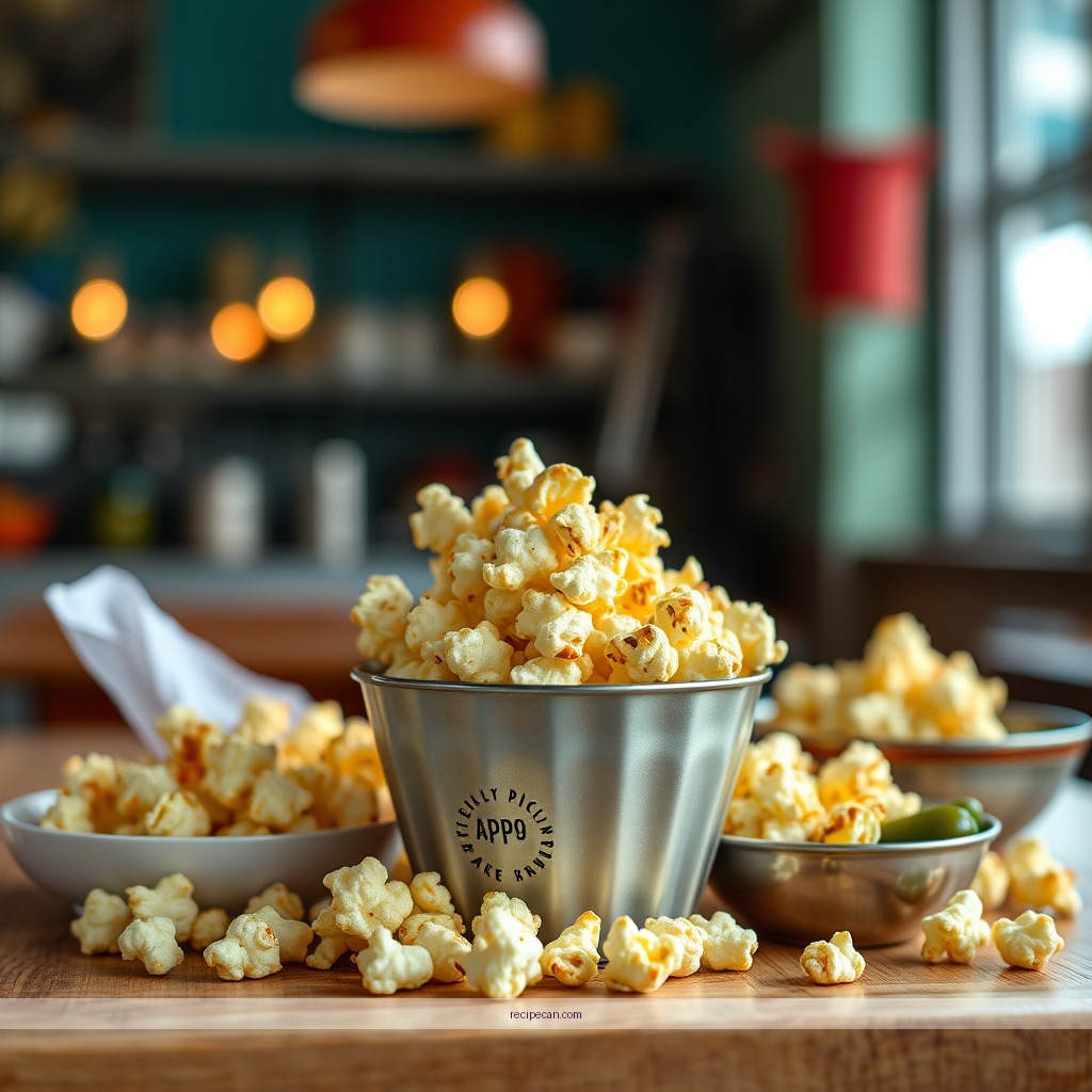 Recipe - dill pickle popcorn recipe