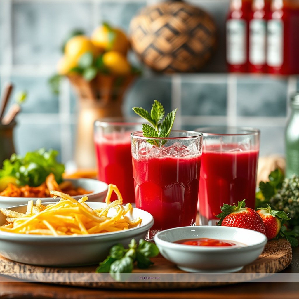 Recipe - red juice recipe