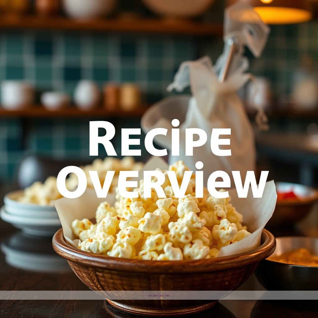 Recipe - gourmet popcorn recipe