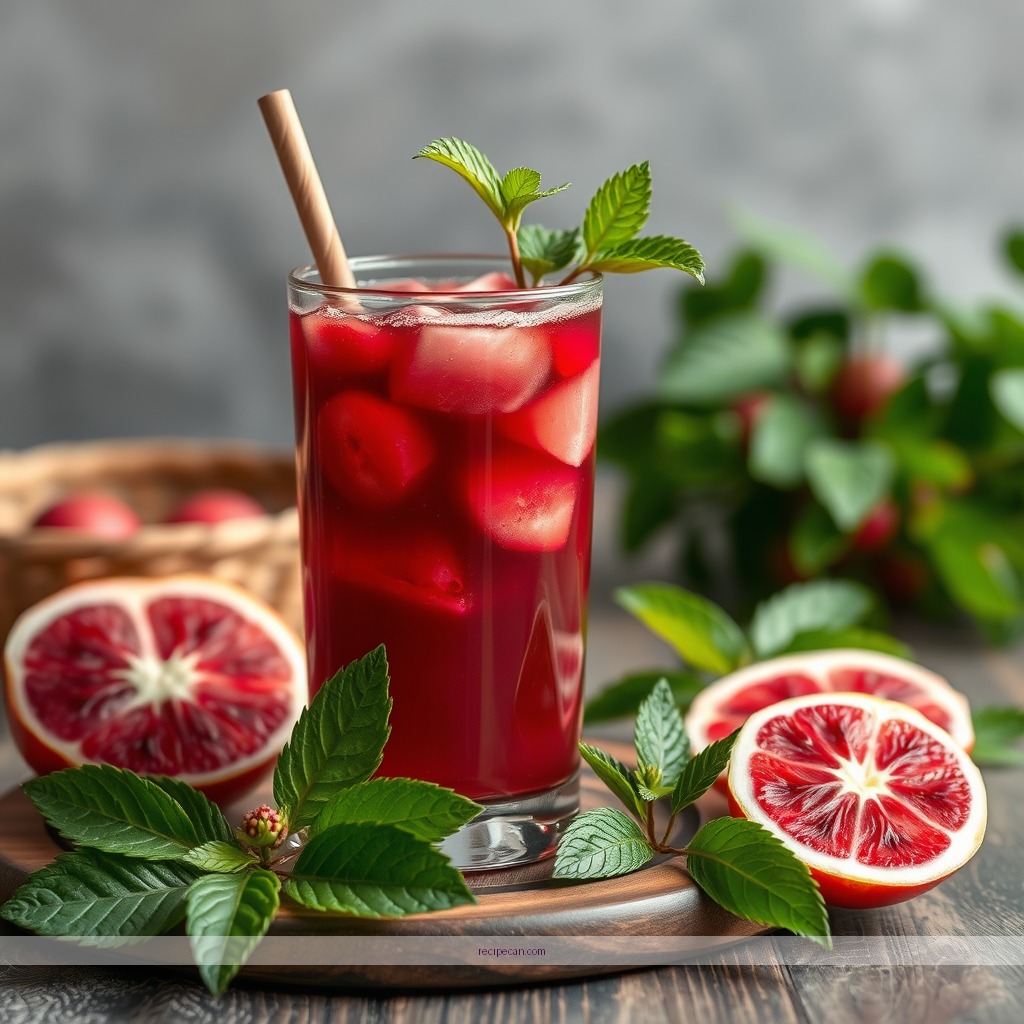 Recipe - hibiscus juice recipe