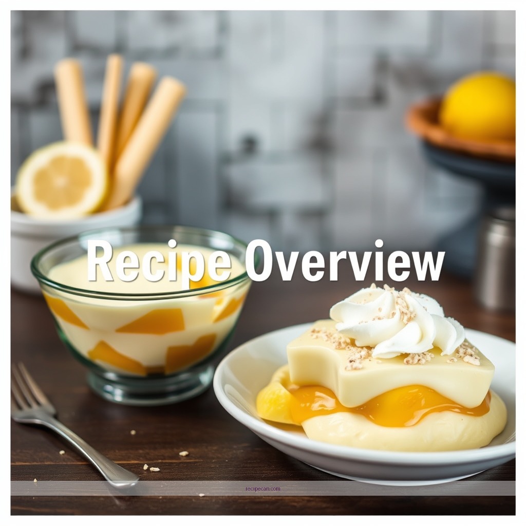 Recipe Overview - lemon trifle recipes