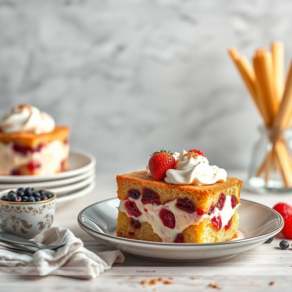 Recipe Overview - recipe for trifle with pound cake