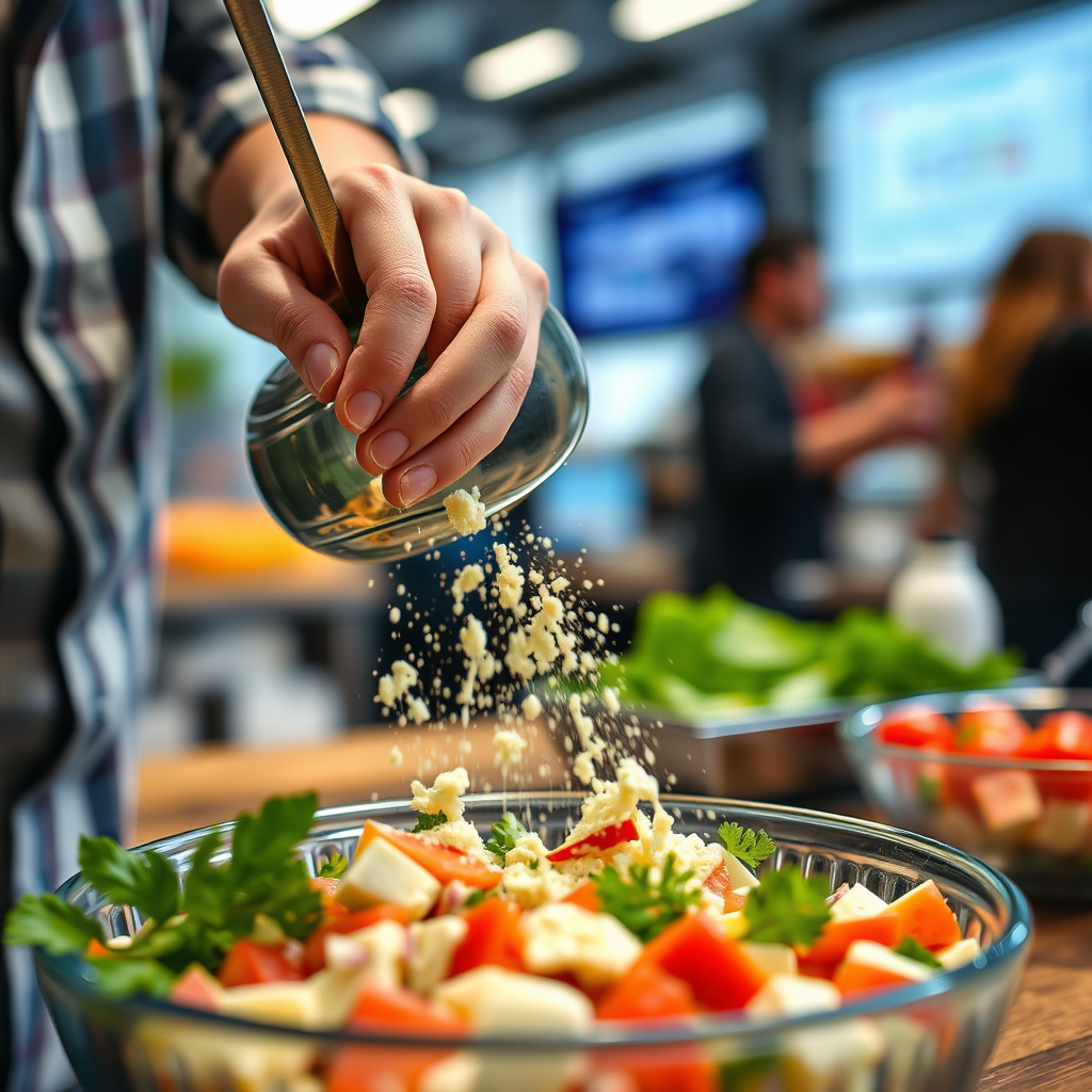 Salad - simple egg salad recipe mayonnaise