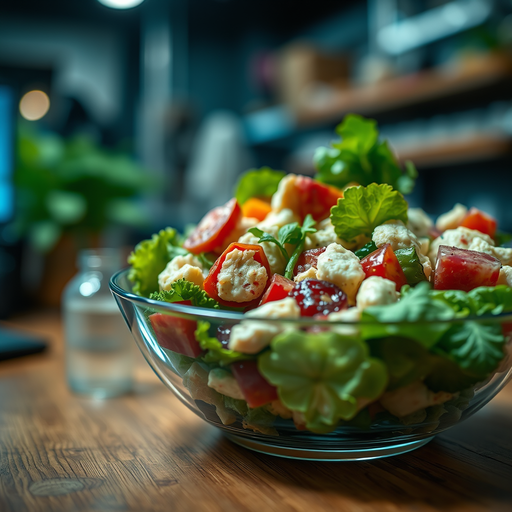 Salad - chicken mayonnaise salad recipe