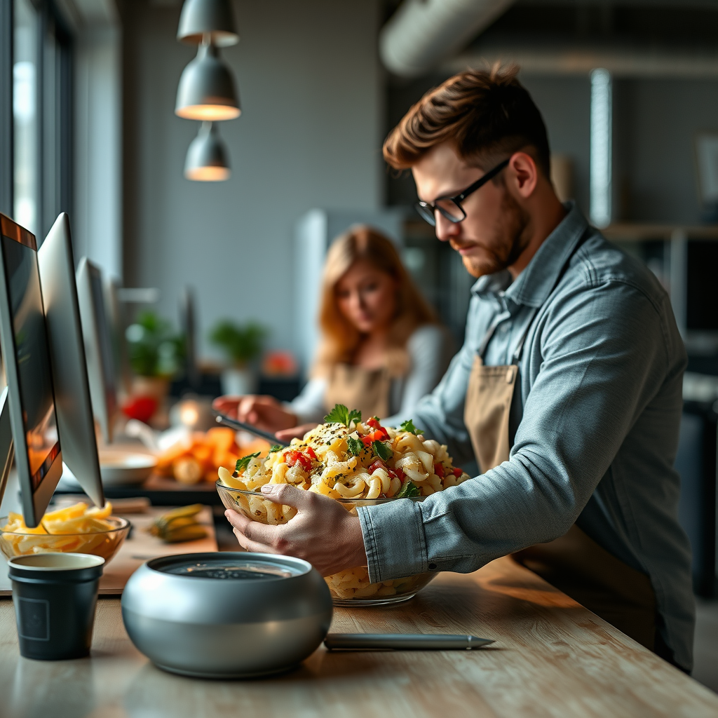 Salad - recipe for macaroni salad with mayonnaise
