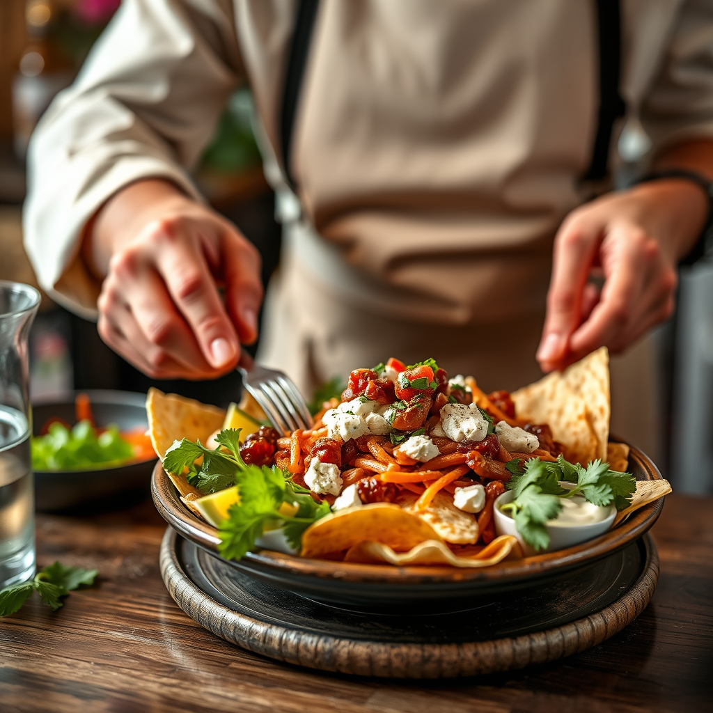 Serve - greek nachos recipe