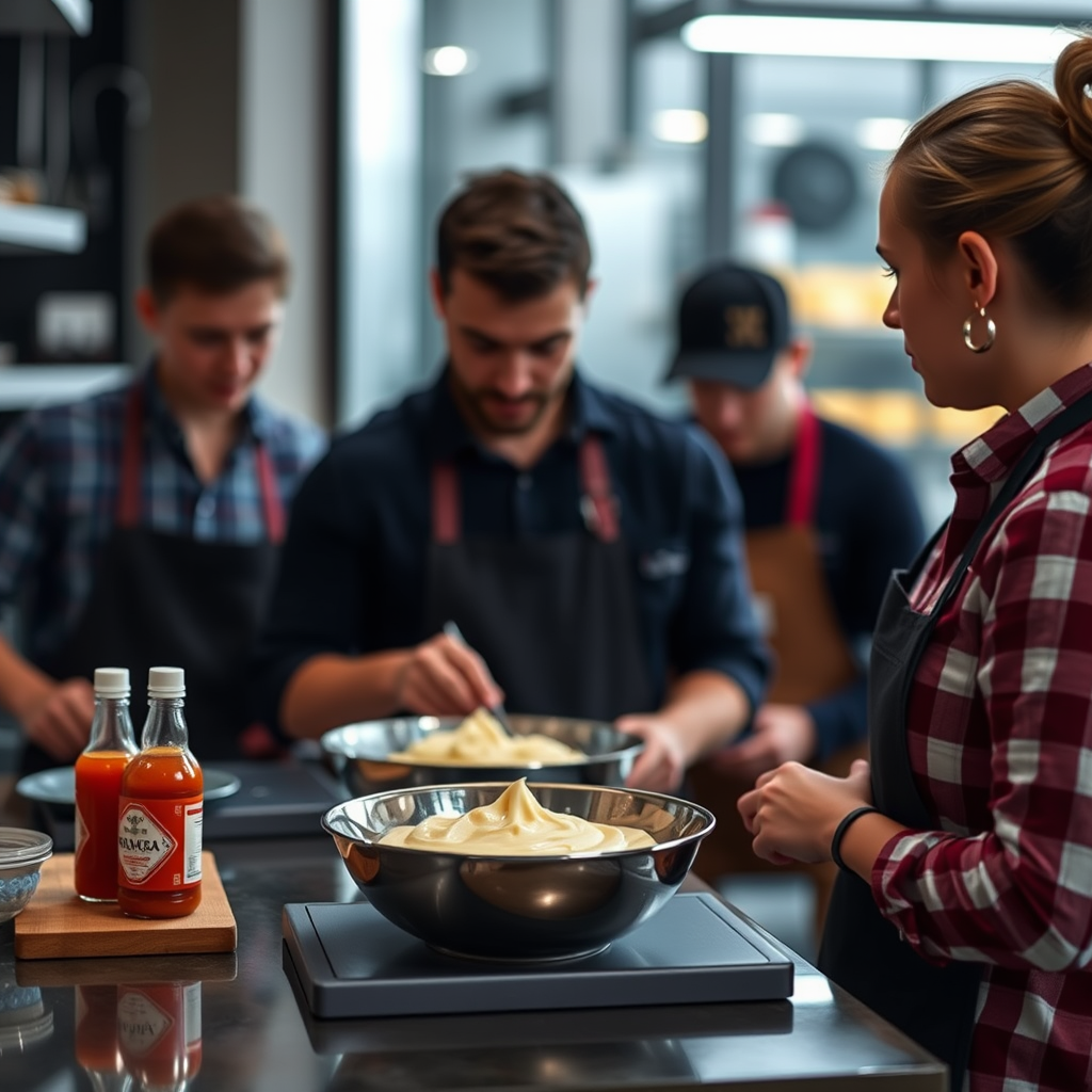 Serving Suggestions - sriracha mayonnaise recipe