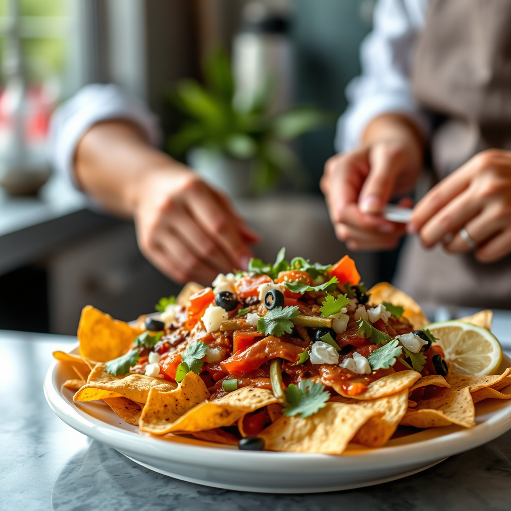 Serving Suggestions - simple nachos recipe