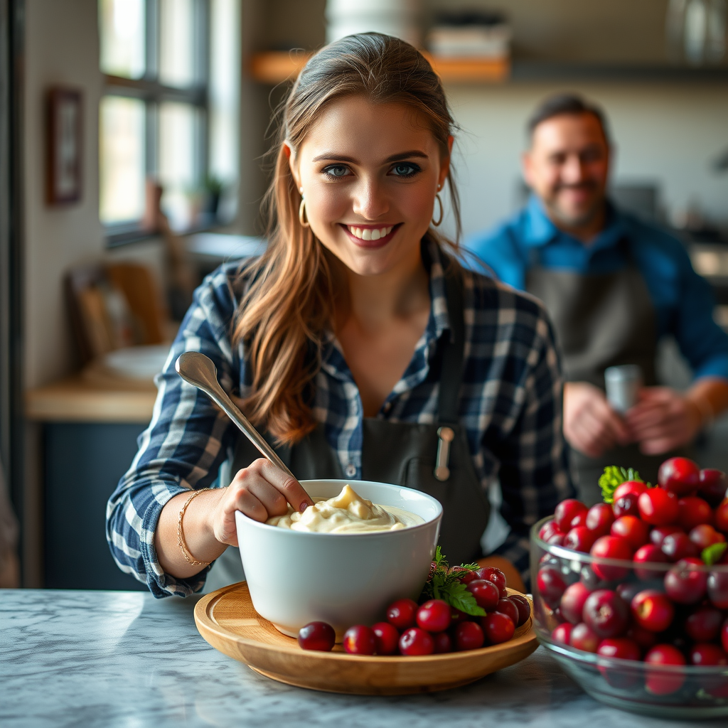 Serving Suggestions - cranberry mayonnaise recipe