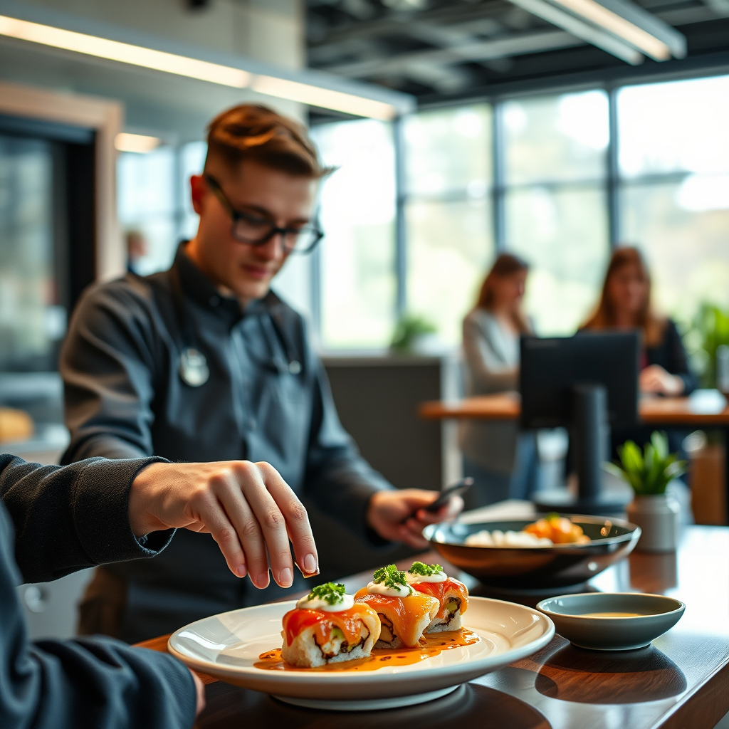 Serving Suggestions - spicy mayonnaise recipe for sushi