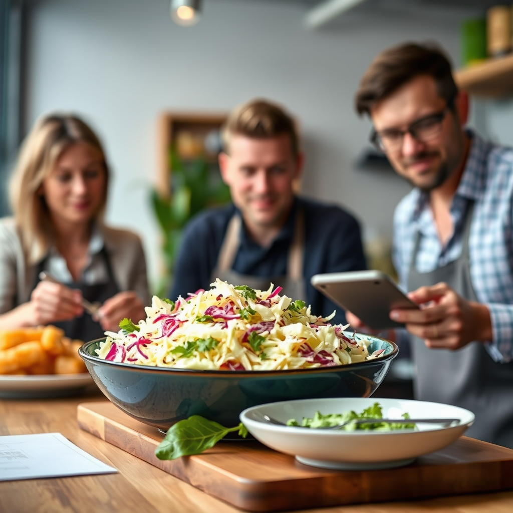 Serving Suggestions - recipe for coleslaw without mayonnaise
