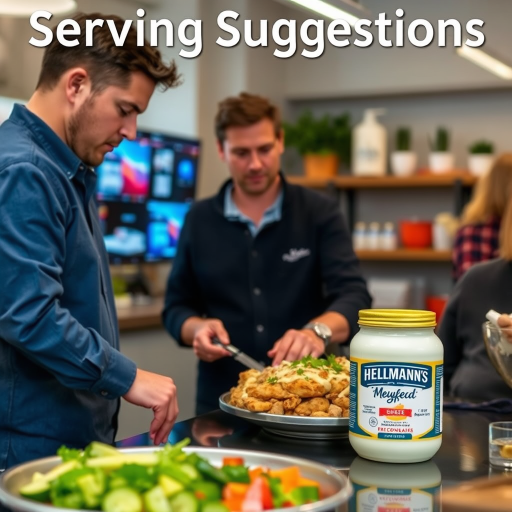 Serving Suggestions - hellmann's mayonnaise chicken recipe