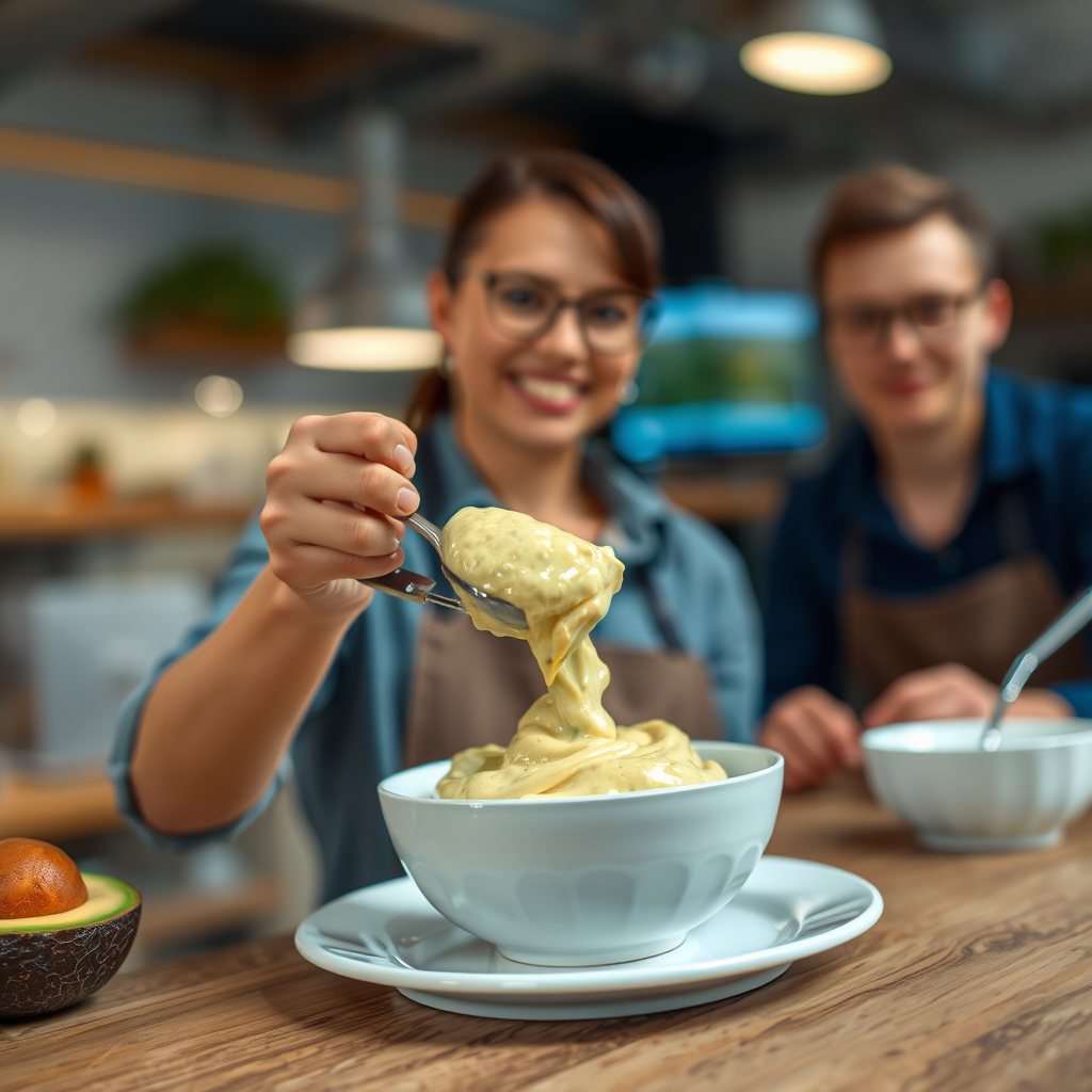 Serving Suggestions - recipe for avocado mayonnaise