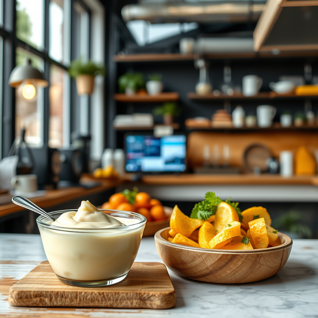 Serving Suggestions - lemon mayonnaise recipe