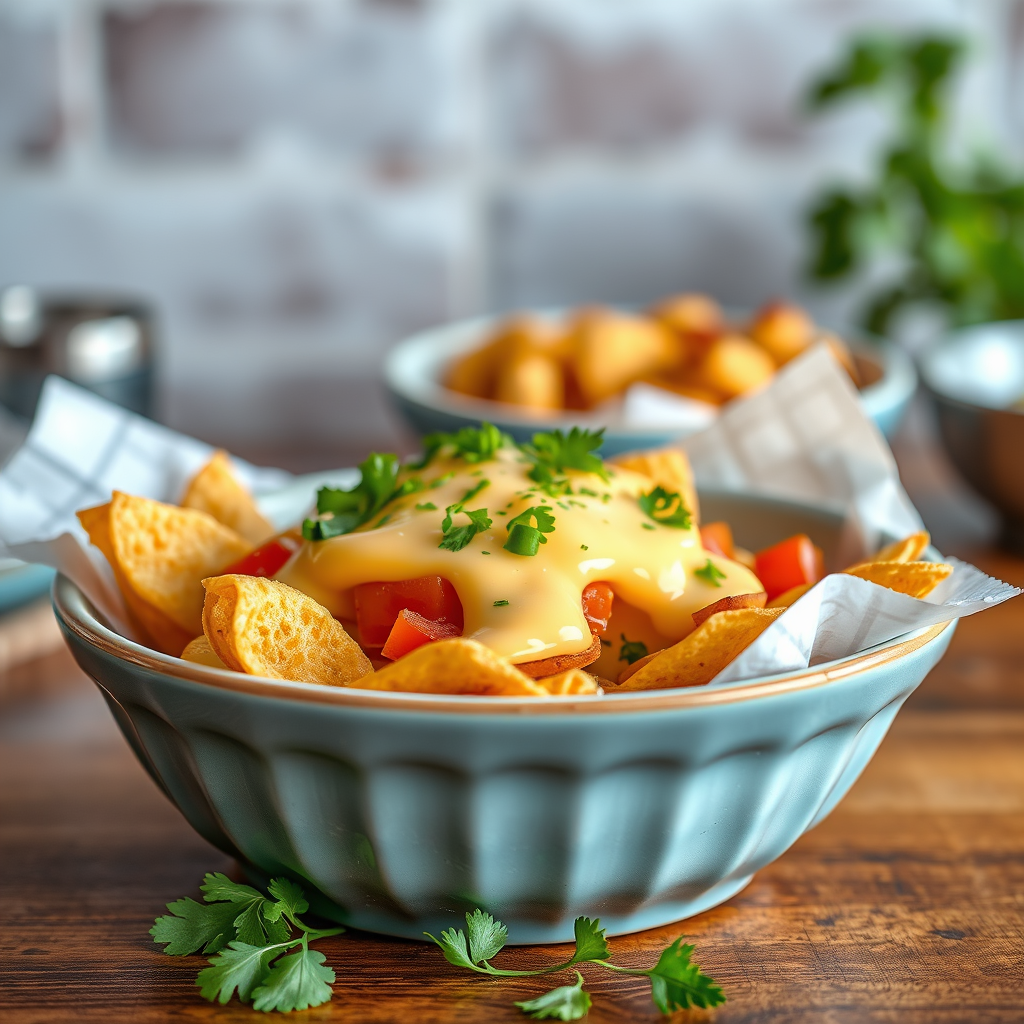 Serving Suggestions - cheese sauce recipe for nachos