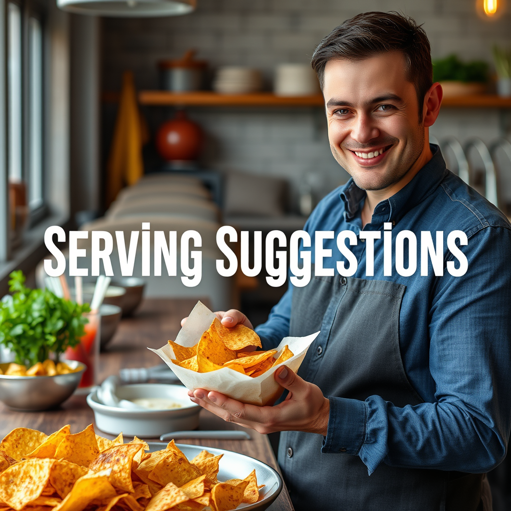 Serving Suggestions - nacho chips recipe