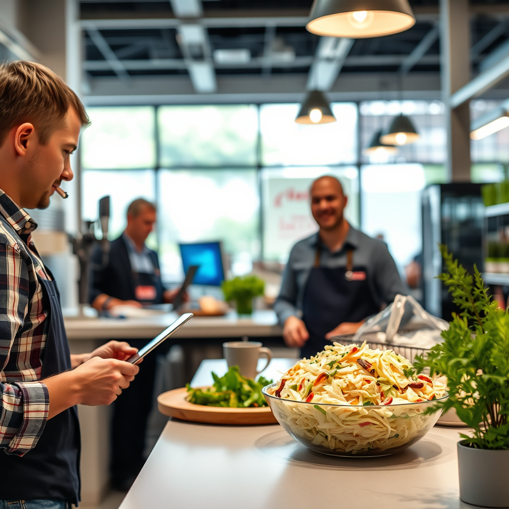 Serving Suggestions - traditional coleslaw recipe with mayonnaise