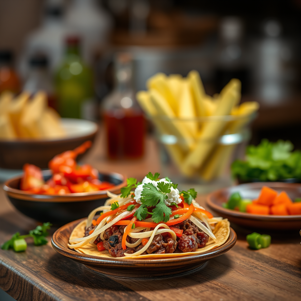 Serving Suggestions - nacho recipe ground beef