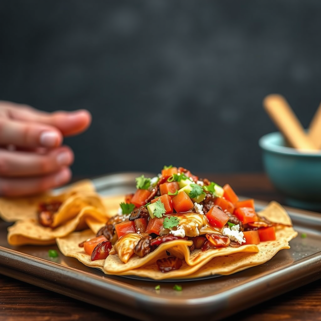 Serving Suggestions - breakfast nachos recipe