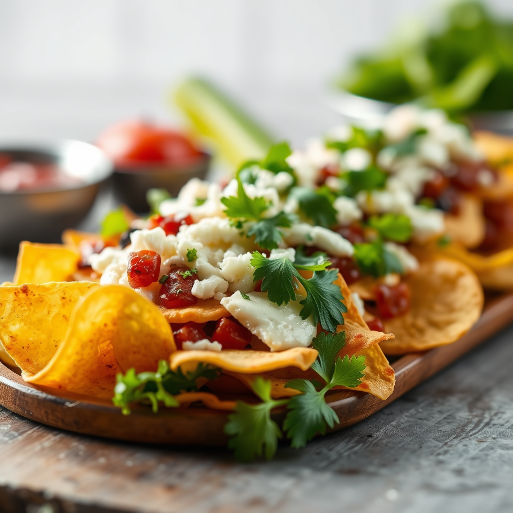 Serving Suggestions - how to make nachos recipe
