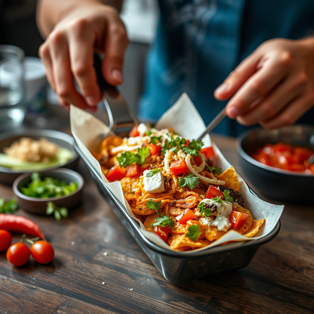 Serving Suggestions - oven nachos recipe