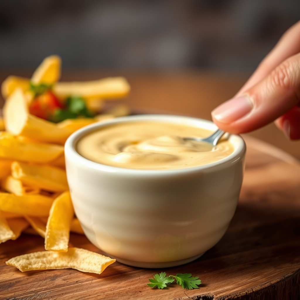 Serving Suggestions - nacho sauce recipe