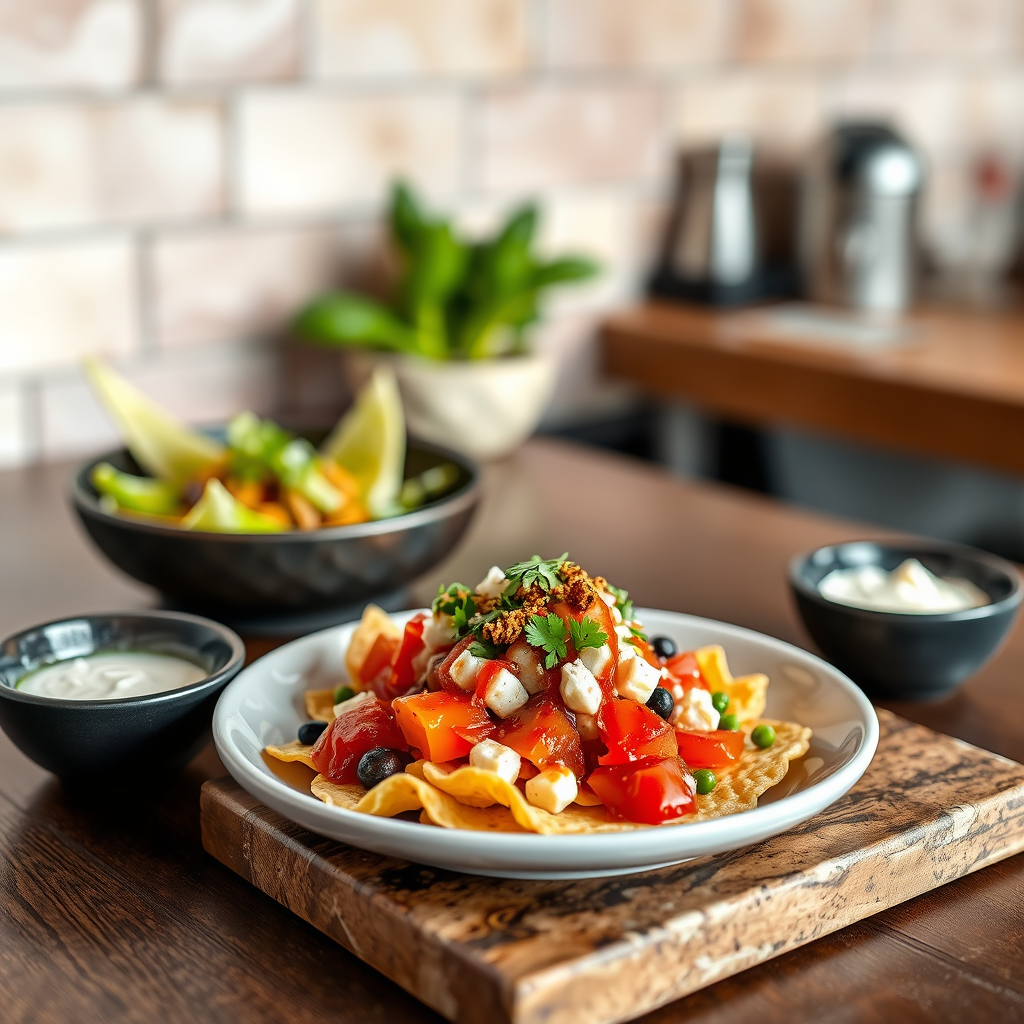 Serving Suggestions - poke nachos recipe