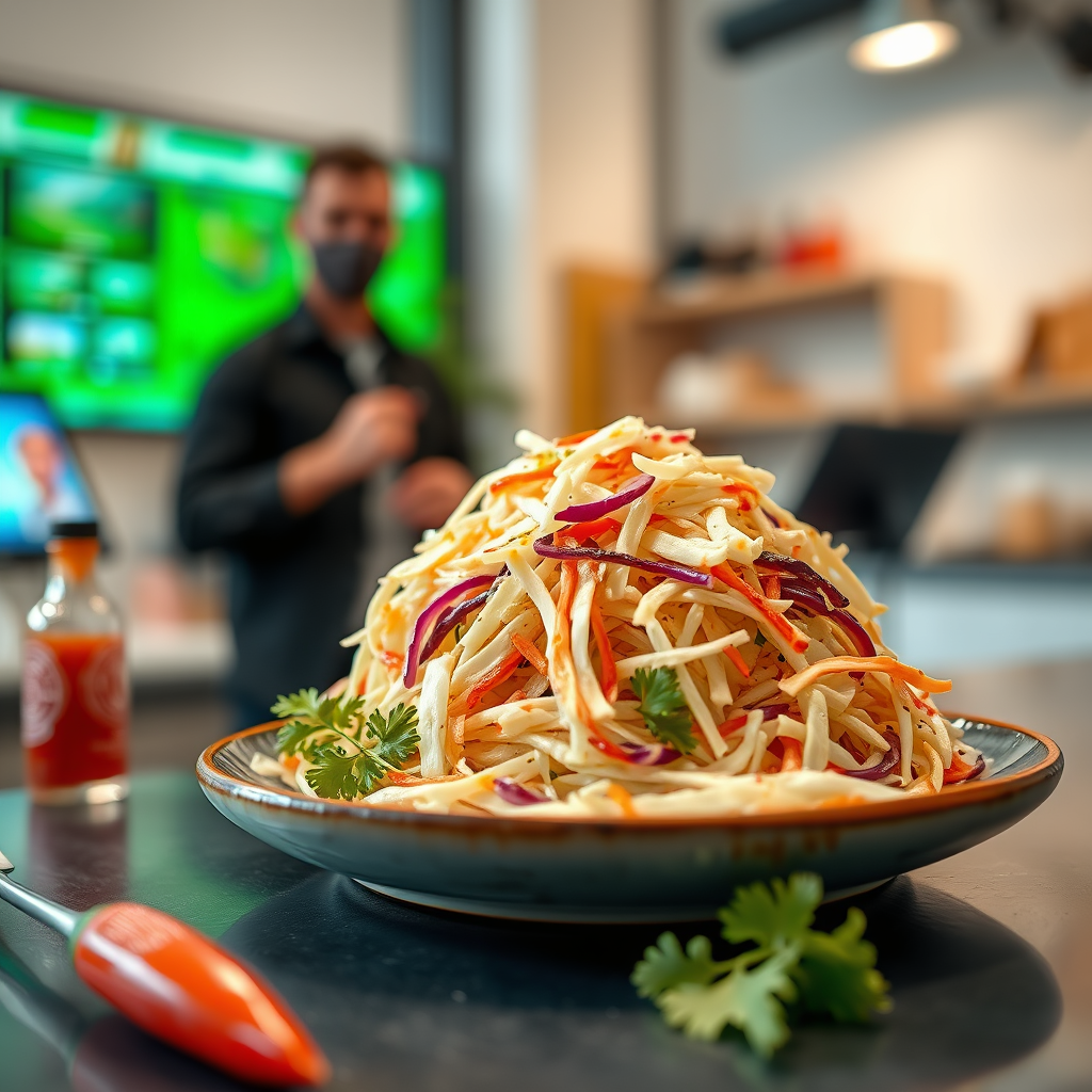 Spicy Coleslaw - coleslaw without mayonnaise recipes