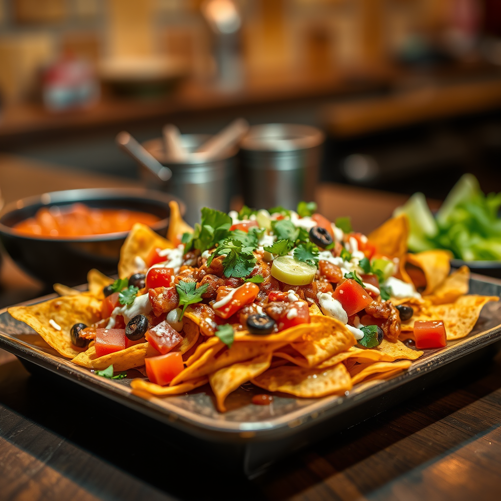 Spicy Nachos - nacho dishes recipes